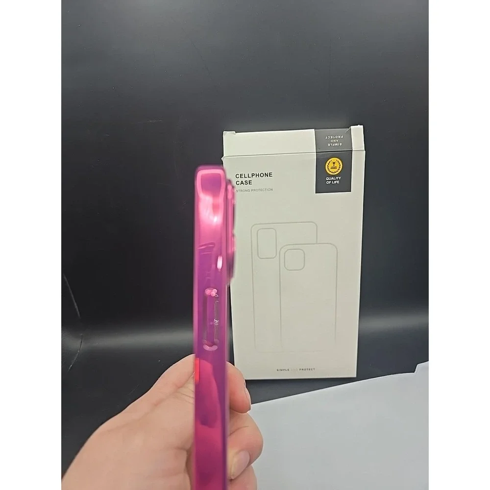 Iphone 15 Pro Max Mag Safe Shockproof Case Barbie Powder Pink